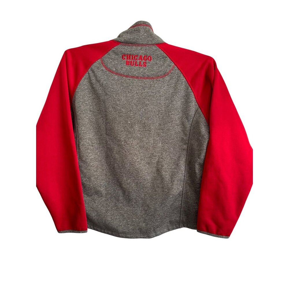 NBA G-III by Carl Banks Chicago Bulls 1/4 Zip Fleece Lined M Pullover NWT - Picture 2 of 11